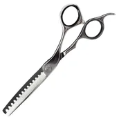 Nożyczki fryzjerskie - GEPARD Degażówki nożyczki praworęczne 6,0 offset fryzjerskie do strzyżenia włosów do salonu linia Classic - miniaturka - grafika 1
