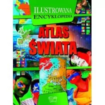 Atlas świata Ilustrowana encyklopedia - Książki edukacyjne - miniaturka - grafika 1