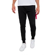 Spodnie sportowe męskie - Spodnie Alpha Industries X-Fit Slim Cargo 17833303 - czarne - miniaturka - grafika 1