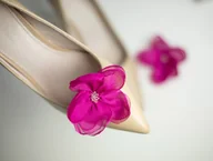 Akcesoria obuwnicze - Klipsy do butów Coquet - Fragile Flower / Fuchsia - miniaturka - grafika 1