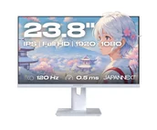 Monitory - JAPANNEXT JN-I238FHD120F-HSP-W (23.8") FHD LCD Biały - miniaturka - grafika 1