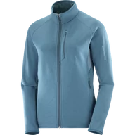 Koszulki sportowe damskie - BLUZA SALOMON ESSENTIAL LIGHTWARM W C22250 - miniaturka - grafika 1
