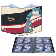 Zabawki kreatywne - Album Na Karty Pokemon Snorlax&Munchlax 4-Pocket Portfolio - miniaturka - grafika 1