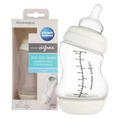 Butelki dla niemowląt - Canpol Babies Butelka Szeroka Antykolkowa 200 ml. S-Shape 0m+ - miniaturka - grafika 1