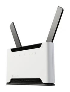 Mikrotik Chateau 5G R17 ax router bezprzewodowy Gigabit Ethernet Dual-band (2.4 GHz/5 GHz) Czarny, Szary S53UG+5HAXD2HAXD-TC&RG650E-EU - Routery - miniaturka - grafika 1