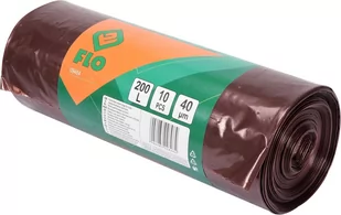 Flo Worki perforowane 200l 10szt na liście i lekkie odpady ogrodowe 09484 VOREL ZYSKAJ RABAT 30 ZŁ 09484 - Worki na śmieci - miniaturka - grafika 1