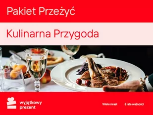 Pakiet Przeżyć "Kulinarna Przygoda" - Wyjątkowy Prezent - kod - Kody i doładowania cyfrowe - miniaturka - grafika 1