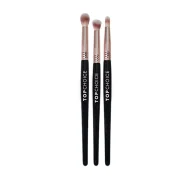 Pędzle do makijażu - Top Choice Golden Touch pędzle do makijażu oczu 3 sztuki 38662 - miniaturka - grafika 1