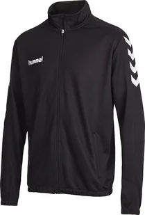 Hummel bluza sportowa męska CORE POLY r. S czarna zamek - Bluzy męskie - miniaturka - grafika 1