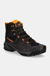Mammut buty Sapuen High GTX męskie kolor szary lekko ocieplone 3030.04241 - Buty trekkingowe męskie - miniaturka - grafika 1