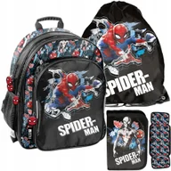Plecaki szkolne i tornistry - Plecak szkolny tornister dla chłopca 1-3 klasa Spiderman Zestaw do szkoły - miniaturka - grafika 1
