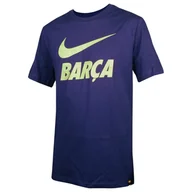 Koszulki sportowe męskie - Nike, Koszulka, FC Barcelona CD0398 455, granatowy, rozmiar M - miniaturka - grafika 1