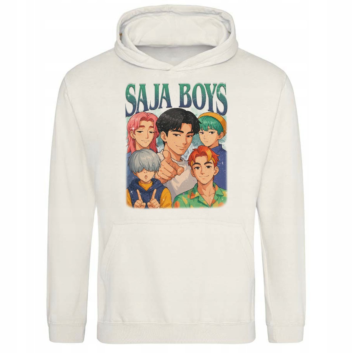 Bluza Vanilla Milkshake Z Kapturem SAJA BOYS GIRL DINNER Muzyka Kpop Wz - S