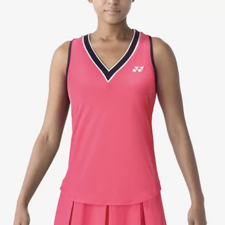 Koszulki sportowe damskie - Koszulka na ramiączka do tenisa damska Yonex Paris - grafika 1