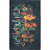 Dywany - Chodnik dywanik do kuchni Bega Przyprawy 50x80 cm czarny - miniaturka - grafika 1