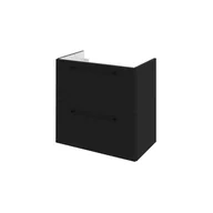 Szafki łazienkowe - Szafka pod umywalkę Remix Black Mat 60 Sensea - miniaturka - grafika 1