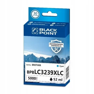 Black Point Tusz BPBLC3239XLC Błękitny Cyan BPBLC3239XLC - Tusze zamienniki - miniaturka - grafika 1