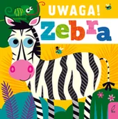 Książki edukacyjne - Uwaga, zebra! - miniaturka - grafika 1
