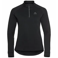Bluzy damskie - Odlo Damska bluza Midlayer 1/2 Zip Berra 542491 - miniaturka - grafika 1