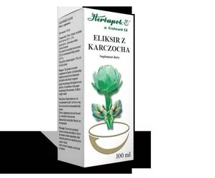 HERBAPOL KRAKÓW Herbapol Eliksir z Karczocha 100 ml cholesterol HER768 - Suplementy naturalne - miniaturka - grafika 1
