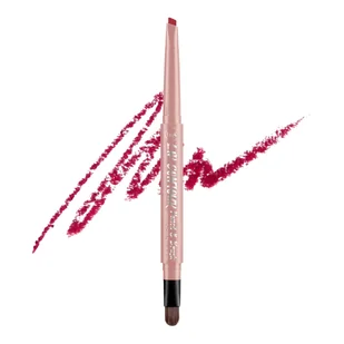 J.Cat Lip Contour Pencil & Brush Automatyczna konturówka do ust z pędzelkiem, 202 Garnet Red - Konturówki do ust - miniaturka - grafika 1