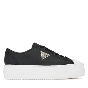 Trampki Guess FLTJO2 FAB12 Czarny - Trampki damskie - miniaturka - grafika 1