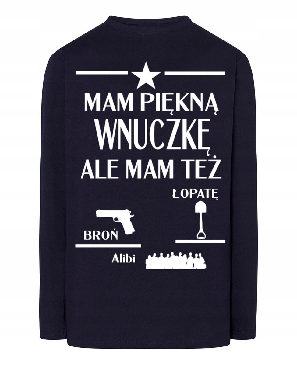 Dzień Dziadka Longsleeve Prezent r.XL