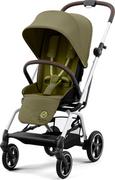 Wózki dziecięce - CYBEX EEZY S TWIST+2 SILVER FRAME Nature Green - miniaturka - grafika 1