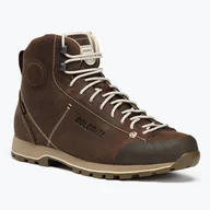 Buty trekkingowe męskie - Buty trekkingowe męskie Dolomite 54 High Fg Gtx brązowe 247958 0712 - miniaturka - grafika 1