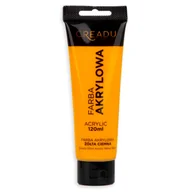 Farby i media malarskie - CREADU, Farba akrylowa, ciemnożółty, 120 ml - miniaturka - grafika 1