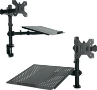 Uchwyty do monitorów - HDWR Uchwyt do laptopa mocowany do biurka, HDWR SolidHand-L01 - miniaturka - grafika 1