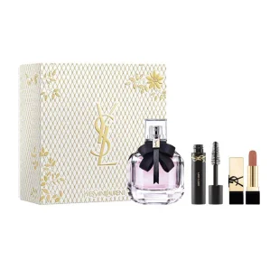 Yves Saint Laurent Mon Paris woda perfumowana 50 ml + Lash Clash tusz do rzęs 2 ml + Rouge Pur Couture pomadka 1,3 g - Zestawy perfum damskich - miniaturka - grafika 1