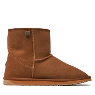 Buty zimowe męskie - Śniegowce EMU Australia Platinum Stinger Mini MP10003 Beżowy - miniaturka - grafika 1