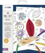 Zabawki kreatywne - Wypukła malowanka - Kosmos Heyda - zabawka - miniaturka - grafika 1