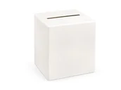 Wesele i ślub - Party Deco Pudełko na koperty z życzeniami, prezentami kremowe - 1 szt. PUDTM8-079 - miniaturka - grafika 1