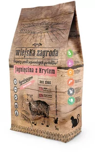 Wiejska Zagroda, jagnięcina z krylem - 2 x 5 kg Dostawa GRATIS! - Sucha karma dla kotów Wiejska Zagroda, jagnięcina z krylem - 2 x 5 kg Dostawa GRATIS! - Sucha karma dla kotów - miniaturka - grafika 1