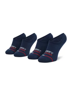 Tommy Jeans Zestaw 2 par stopek unisex 701218958 Granatowy - Skarpetki damskie - miniaturka - grafika 1