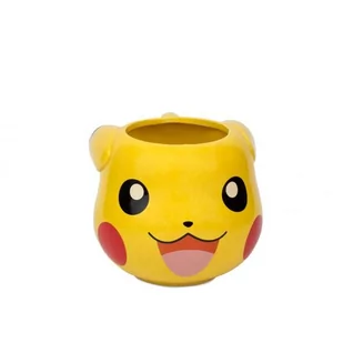 Kubek 3D GBEYE, Pokemon (Pikachu), żółty, 475 ml - Kubki - miniaturka - grafika 1