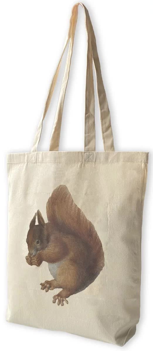Torba bawełniana Czerwona wiewiórka Hans Hoffmann