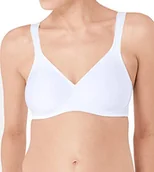 Biustonosze - Triumph Modern Soft + Cotton N biustonosz bez fiszbin Kobiety , biały (White 03) , 105D - miniaturka - grafika 1