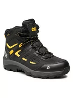 Kozaki damskie - Mid Jack Wolfskin Trekkingi Vojo Texapore K 4042181 Czarny - miniaturka - grafika 1