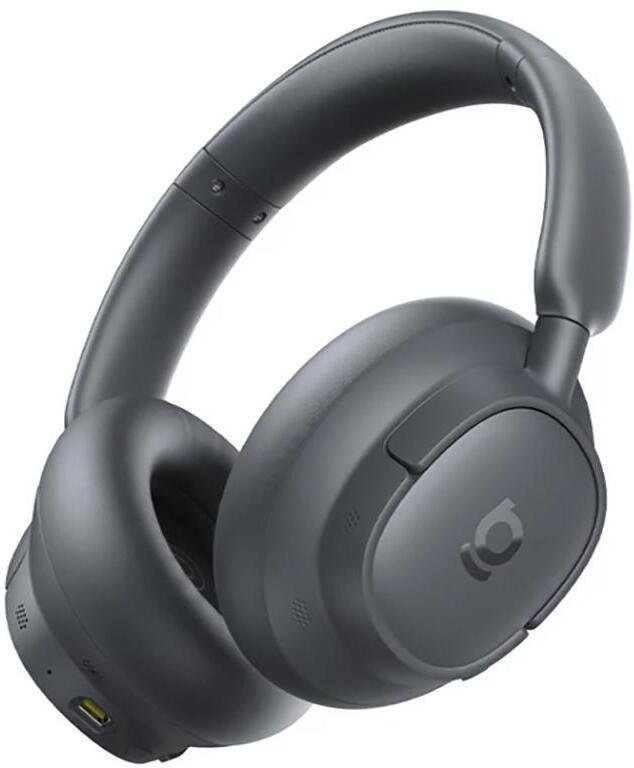 Baseus Nauszne Bass BH1 NC Lite bezprzewodowe z ANC - szare 