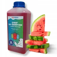 Maszyny do lodów - Syrop Do Slushy Sorbet Koncentrat Granity Arbuz 1L - miniaturka - grafika 1