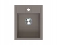 Zlewozmywaki - Berg ZLEWOZMYWAK SOLO 1,0 BOC 400X500 KASZMIR ZHB23103 - miniaturka - grafika 1