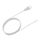 Kable komputerowe i do monitorów - Bachmann 202.284 kabel zasilające Biały 2 m - miniaturka - grafika 1