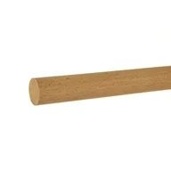 Listwy i profile - Wałek buk masywny DR04 16 mm x 100 cm - miniaturka - grafika 1