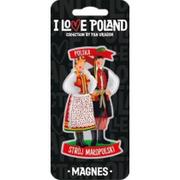 Magnesy - PAN DRAGON Magnes I love Poland Polska ILP-MAG-D-PL-32 - miniaturka - grafika 1