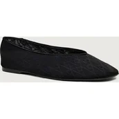 Baleriny - Calvin Klein Baleriny z dodatkiem skóry - miniaturka - grafika 1