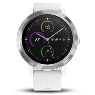 Garmin Vivoactive 3 biało-srebrny 010-01769-22 - Smartwatch - miniaturka - grafika 1