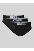 Majtki damskie - Slipy z elastycznym paskiem z logo w zestawie 3 szt. - Diesel - miniaturka - grafika 1